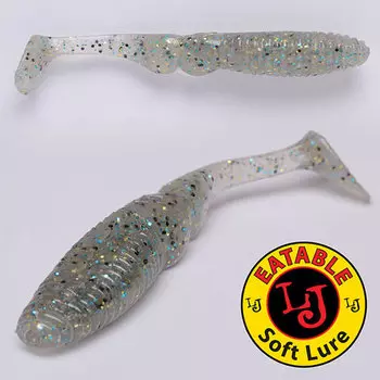 Виброхвосты съедобные LJ Pro Series MISTER GREEDY 3.9in (09.90)/S08 5шт.