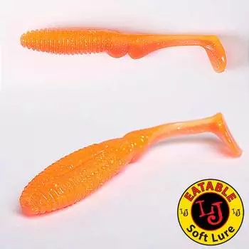Виброхвосты съедобные LJ Pro Series MISTER GREEDY 5.0in (12.70)/T26 3шт.