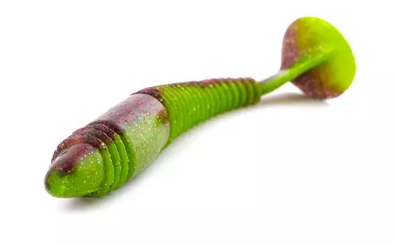 Виброхвосты съедобные LJ Pro Series TIOGA FAT 3.9in (10.00)/T44 5шт.