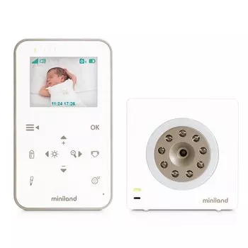 Видеоняня Miniland Digimonitor 2,4” Gold (+ Защитный чехол СМЕШАРИКИ в подарок!)