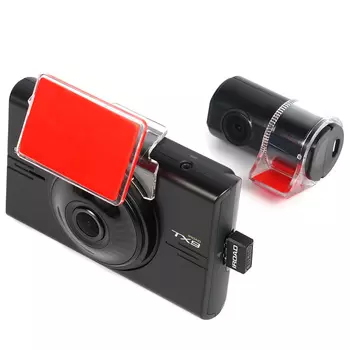 Видеорегистратор IROAD TX9 с GPS (+ Карта памяти microSD на 64 ГБ в подарок!)