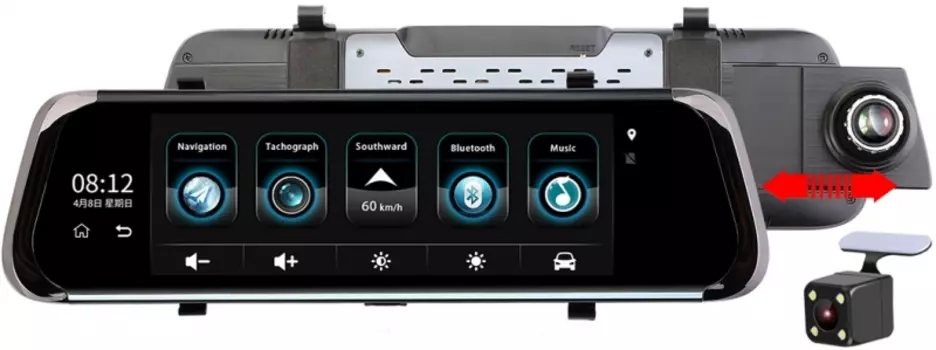 Видеорегистратор RECXON Panorama V2 (+ Разветвитель в подарок!)