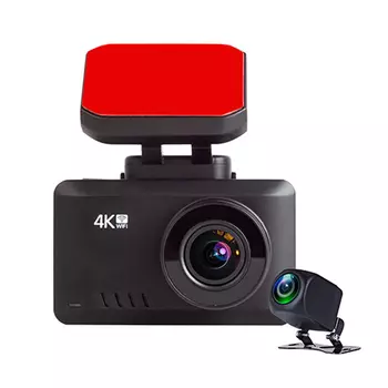 Видеорегистратор TrendVision 4K Wi-fi GPS (+ Антисептик-спрей для рук в подарок!)