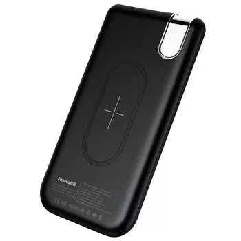 Внешний аккумулятор Baseus Thin Version Wireless Charge Power Bank 10000 mAh Черный