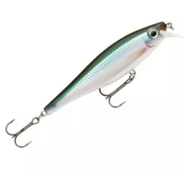 Воблер плавающий Rapala BX Minnow BXM07-BBH (0,6м-1,2м, 7см 7гр)