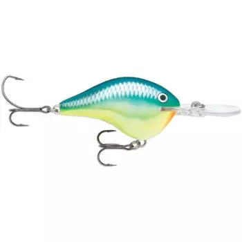 Воблер плавающий Rapala DT Metal SureSet DTMSS20-CRSD (до 6 м, 7 см 25 гр)