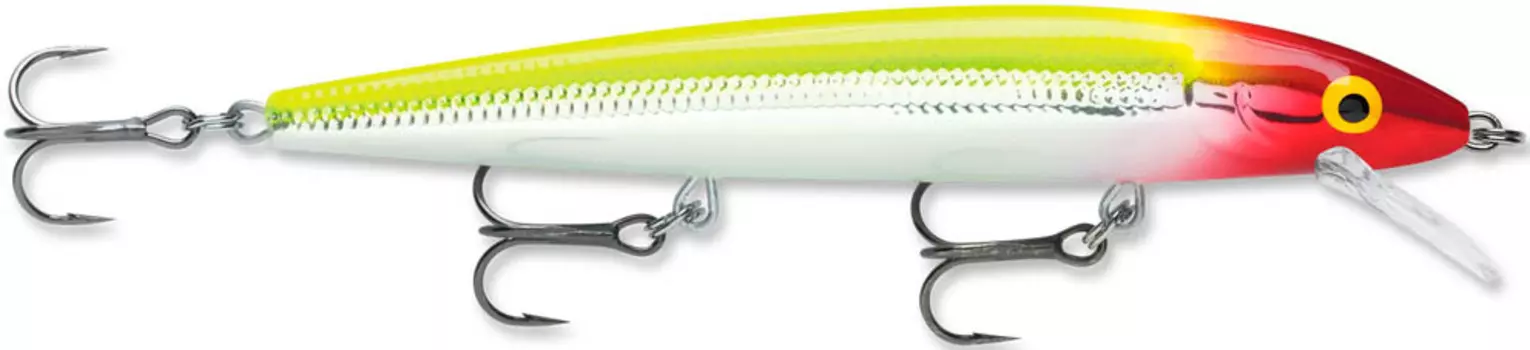 Воблер суспендер Rapala Husky Jerk HJ06-CLN (1,2м-1,8м, 6 см 3 гр)