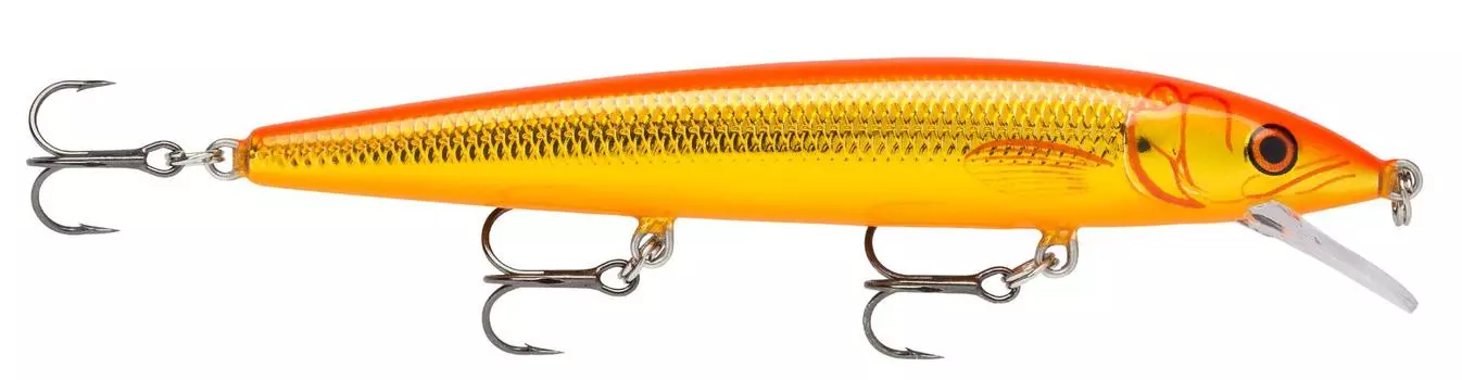 Воблер суспендер Rapala Husky Jerk HJ08-GF (1,2м-1,8м, 8 см 6 гр)