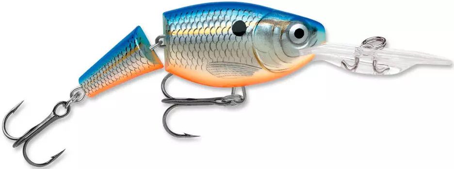 Воблер суспендер Rapala Jointed Shad Rap JSR07-BSD (2,1м-4,5м, 7 см 13 гр)