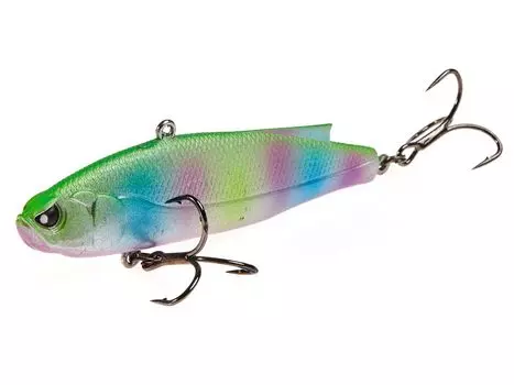 Воблер тонущ. вертикал. Lucky John VIB Soft 81/140