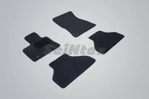 Ворсовые LUX коврики в салон Seintex для BMW X-5 E-70 2007-2013 / X-6 E71\72 2008-2014 (черные, 82259)