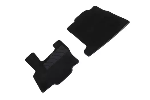 Ворсовые LUX коврики в салон Seintex для DAF 105 XF 2007-н.в. (черные, 92954)