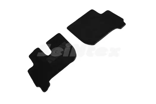 Ворсовые LUX коврики в салон Seintex для Iveco Stralis 450ES (черные, 92964)