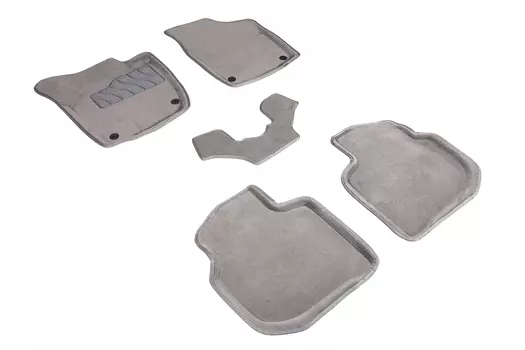 Ворсовые LUX коврики в салон Seintex для KIA Optima III 2010-2015 г.в. (черные, 86282)