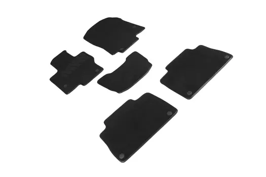 Ворсовые LUX коврики в салон Seintex для Mercedes-Benz GLE II coupe (C167) 2019-н.в. (черные, 94659)