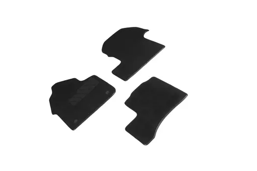 Ворсовые LUX коврики в салон Seintex для Mercedes-Benz Sprinter 2018-н.в. (черные, 94638)