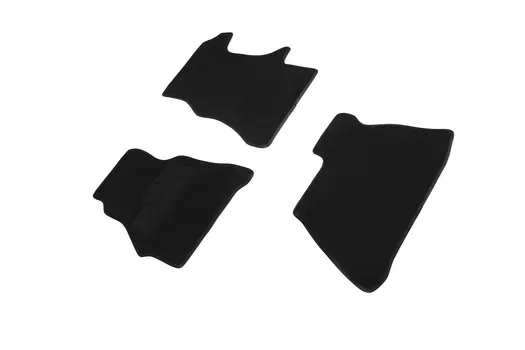 Ворсовые LUX коврики в салон Seintex для Mercedes Sprinter Classic 2008-н.в. (черные, 89628)