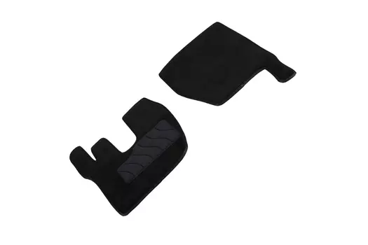 Ворсовые LUX коврики в салон Seintex для Renault Premium (черные, 92958)