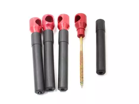 Ввертыши для палатки "СЛЕДОПЫТ" L-14 см (4 шт.) (+ Антисептик-спрей для рук в подарок!)