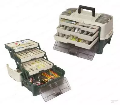 Ящик Plano 723300 с 3х уровневой системой хранения приманок