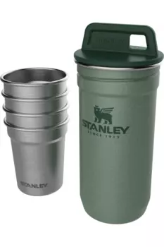 Зеленый набор стопок STANLEY Adventure 0,59L 10-01705-039 (+ Антисептик-спрей для рук в подарок!)