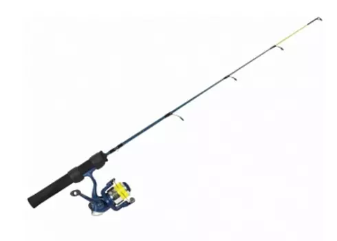 Зимняя удочка с катушкой Rapala и намотанной леской Sufix SquallIce Combo 28"/71cm Medium