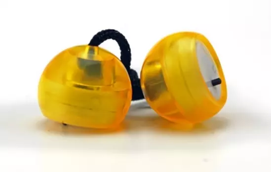 Антистресс-игрушка Thumb Chucks YoYo - Желтый с подсветкой