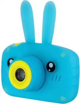 Детский Фотоаппарат Кролик Rabbit со встроенной памятью и играми (синий)