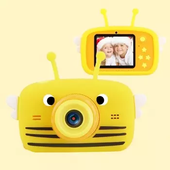 Детский фотоаппарат Пчелка «Жёлтая» Children's fun Camera