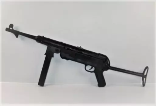 Детский пневматический автомат "ШМАЙСЕР MP 40" с прикладом.