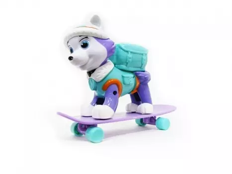 Фигурка Эверест на скейте с рюкзаком (Щенячий патруль)