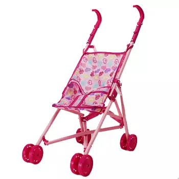 Коляска для куклы светящаяся