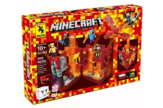 Конструктор Renzaima Minecraft – Подземная крепость (No.680)