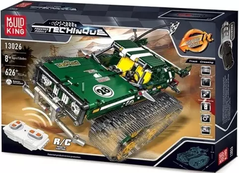 Конструктор Техникс Скоростной внедорожник зеленый Mould King 13026 (626 деталей) с ПДУ