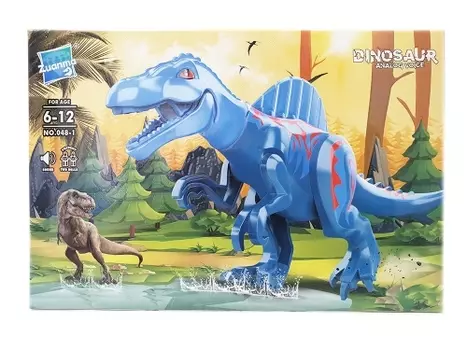 Конструктор Zuanma no.048-1 Парк Юрского Периода Jurassic Wolrd (со звуком)