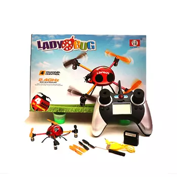 Квадрокоптер на дистанционном управлении