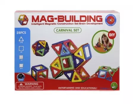 Магнитный конструктор Mag-Building 28 деталей