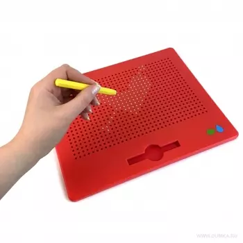 Магнитный планшет 714 ячеек 32см х 26см Magnetic creative drawing board