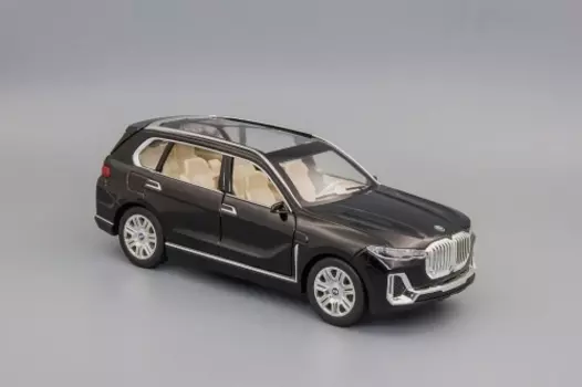 Модель автомобиля BMW X7, 200x80 мм, чёрный X7B
