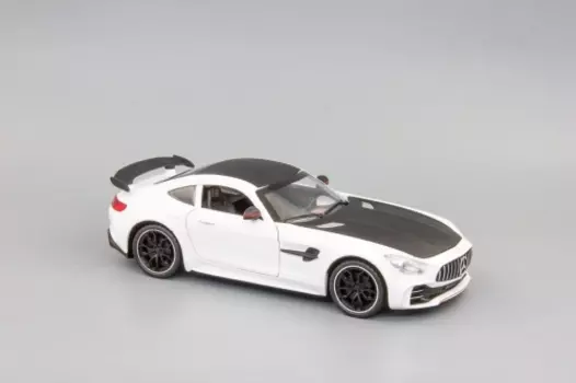 Модель автомобиля Mercedes-Benz GT 210х80 мм, белый