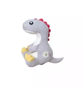 Мягкая игрушка Динозавр 23 см (серый)