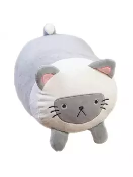 Мягкая игрушка Кот Батон 42 см серый