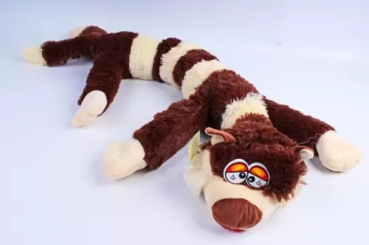 Мягкая игрушка Кот Бекон коричневый