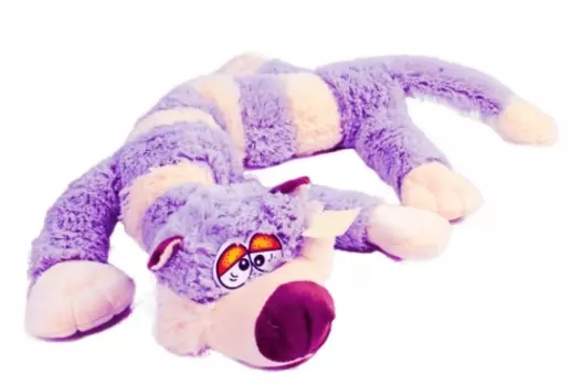 Мягкая игрушка Кот Бекон сиреневый