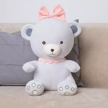 Мягкая игрушка Мишка Серый 28см