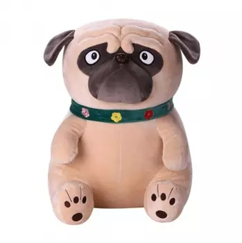 Мягкая игрушка Мопс 45 см