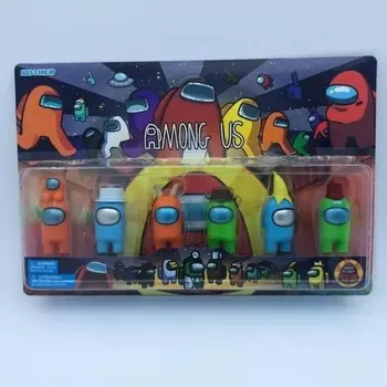 Набор игрушек Амонг Ас - Among us 6 героев