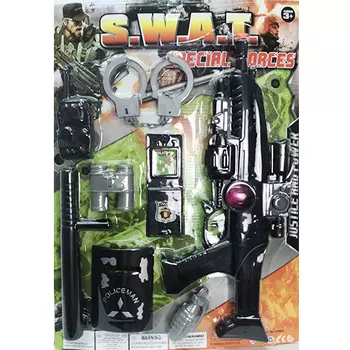 Набор игрушек оружия SWAT на блистере