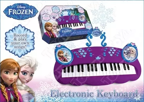 Пианино 16057 Frozen на батарейках, в коробке 50*33*9см ТМ Disney