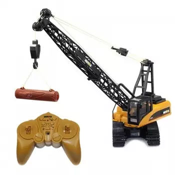 Радиоуправляемый кран Хаина Hui Na 1572 2.4G Металл\пластик